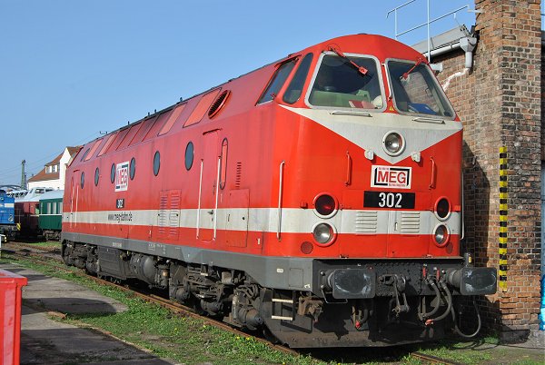 MEG 302 im Bw-Weimar, ©Steffen Klosek